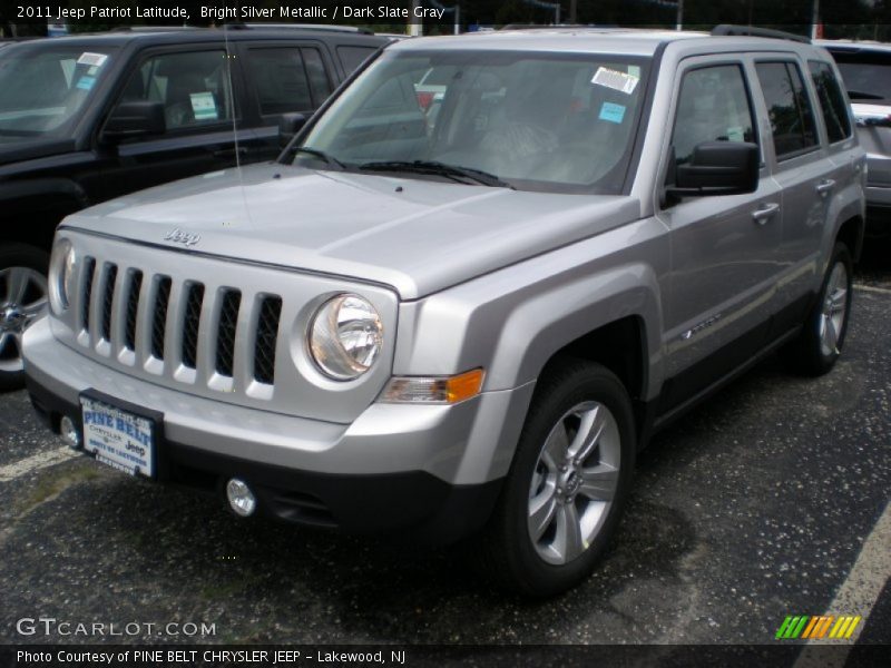 Bright Silver Metallic / Dark Slate Gray 2011 Jeep Patriot Latitude