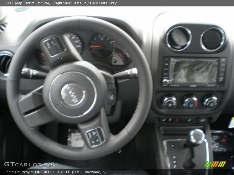 Bright Silver Metallic / Dark Slate Gray 2011 Jeep Patriot Latitude
