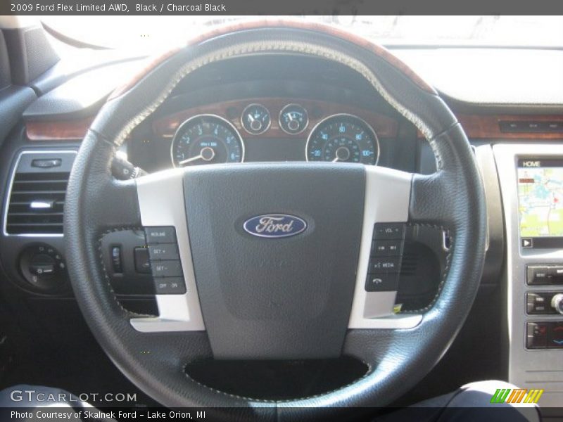 Black / Charcoal Black 2009 Ford Flex Limited AWD