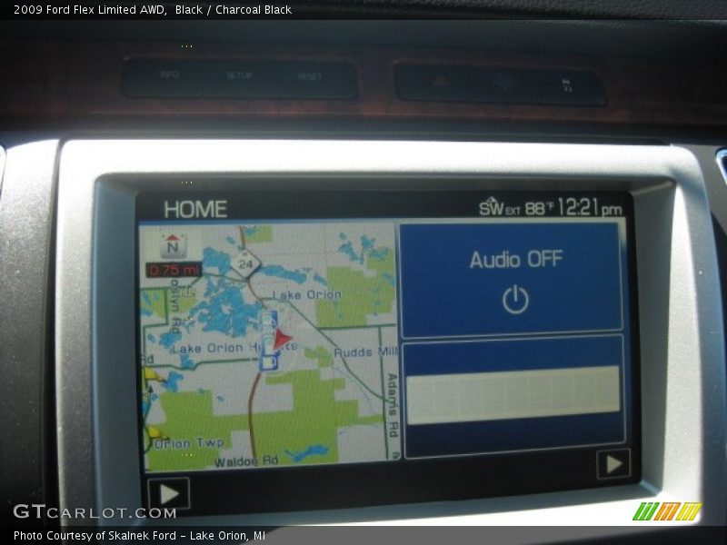 Black / Charcoal Black 2009 Ford Flex Limited AWD