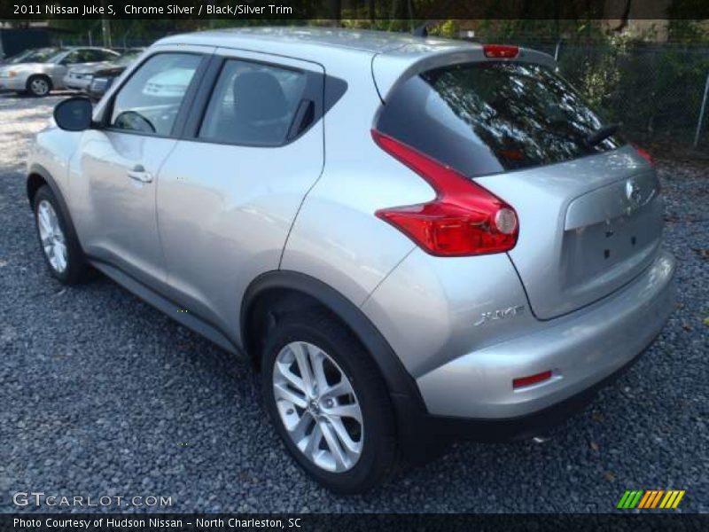 Chrome Silver / Black/Silver Trim 2011 Nissan Juke S