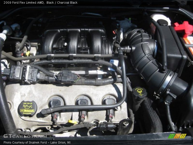 Black / Charcoal Black 2009 Ford Flex Limited AWD