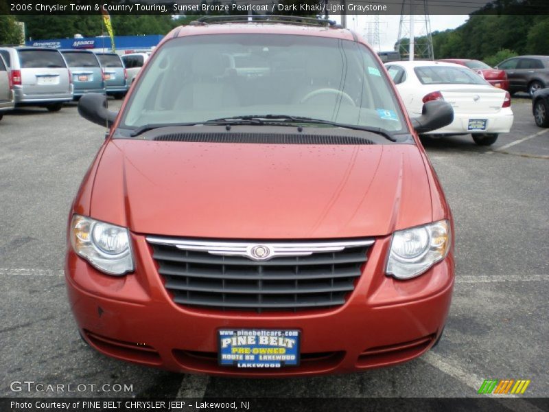 Sunset Bronze Pearlcoat / Dark Khaki/Light Graystone 2006 Chrysler Town & Country Touring