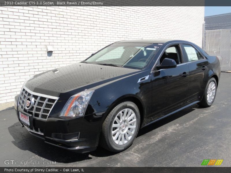 Front 3/4 View of 2012 CTS 3.0 Sedan