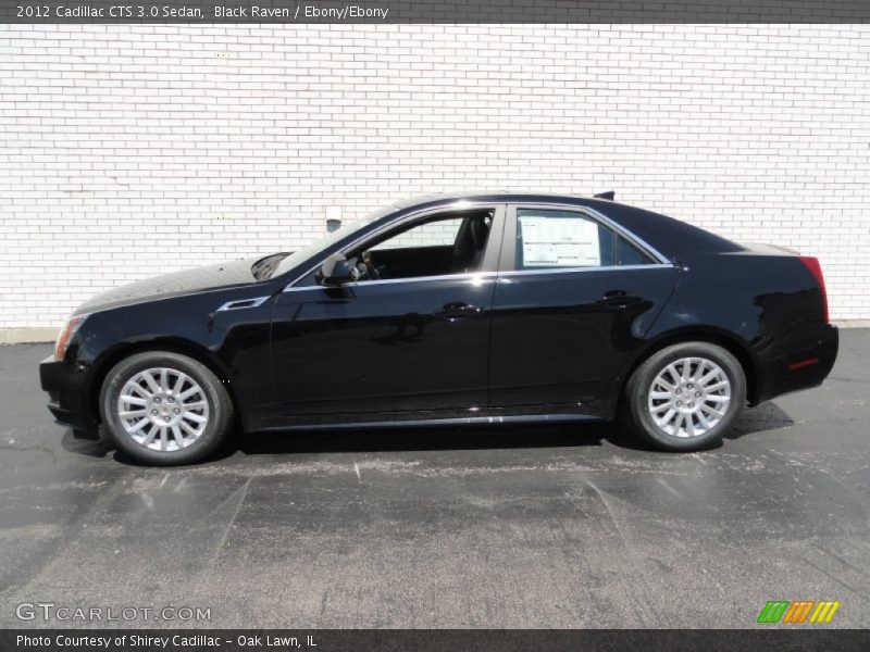  2012 CTS 3.0 Sedan Black Raven