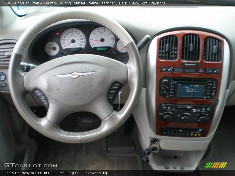 Sunset Bronze Pearlcoat / Dark Khaki/Light Graystone 2006 Chrysler Town & Country Touring