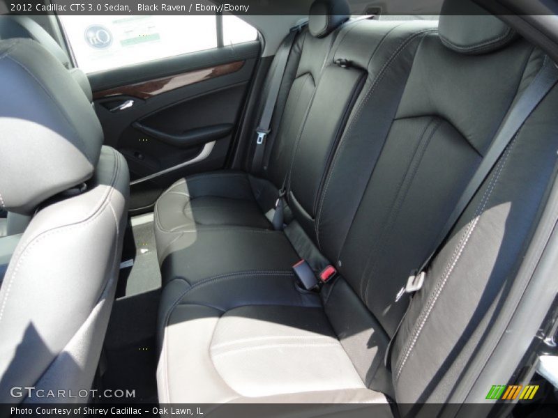  2012 CTS 3.0 Sedan Ebony/Ebony Interior
