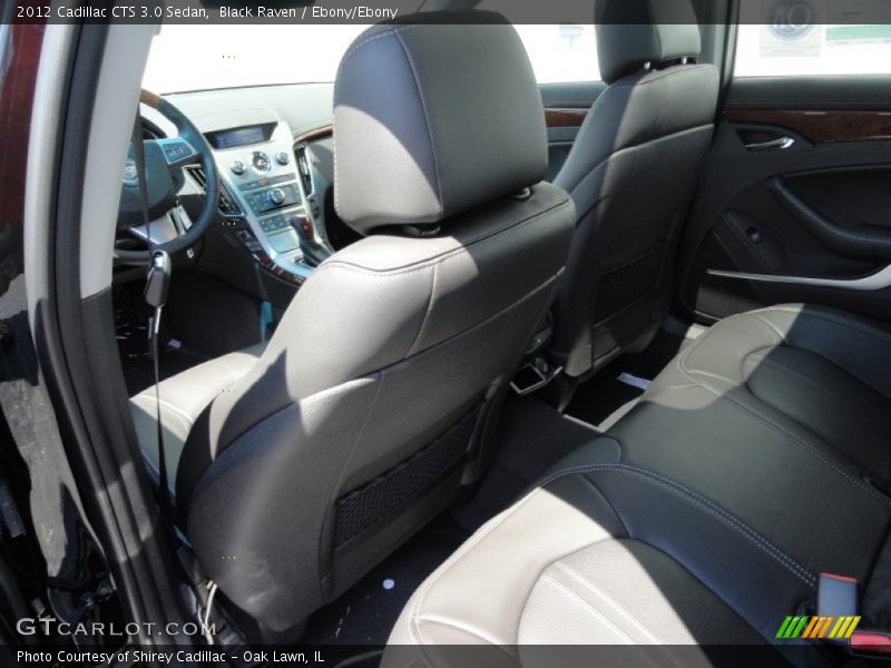  2012 CTS 3.0 Sedan Ebony/Ebony Interior