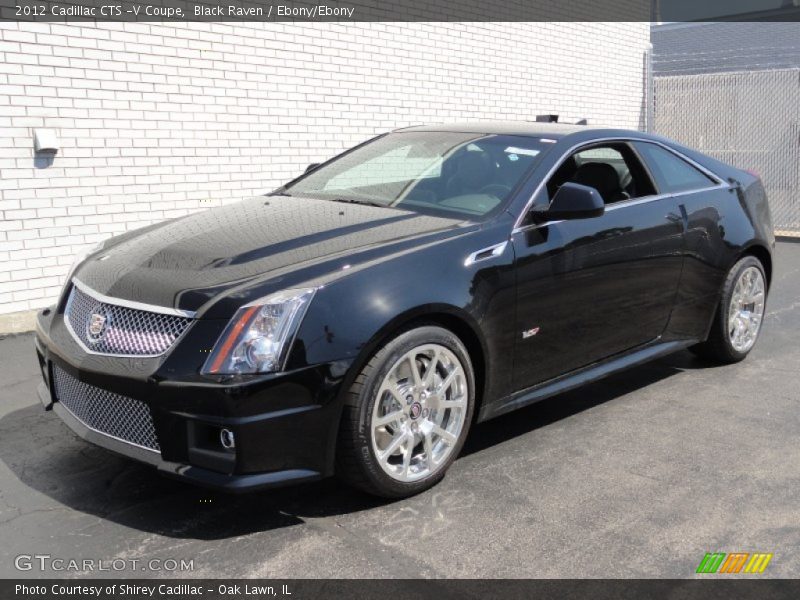 Front 3/4 View of 2012 CTS -V Coupe