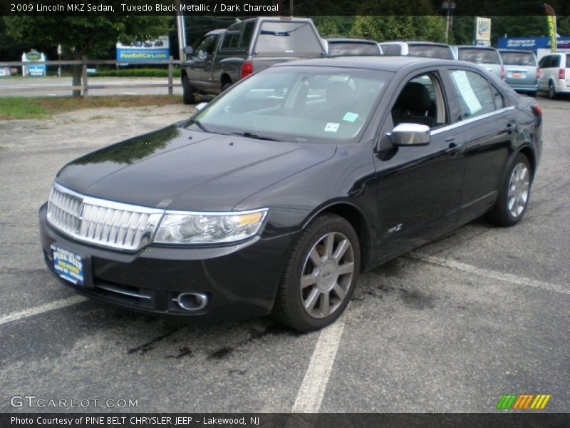 Tuxedo Black Metallic / Dark Charcoal 2009 Lincoln MKZ Sedan