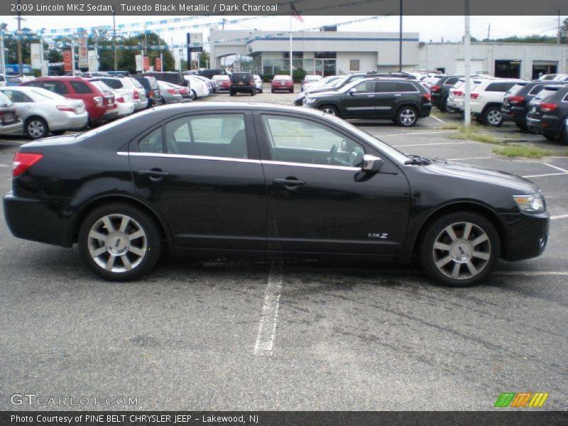 Tuxedo Black Metallic / Dark Charcoal 2009 Lincoln MKZ Sedan