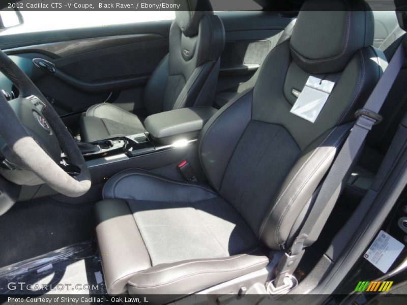  2012 CTS -V Coupe Ebony/Ebony Interior