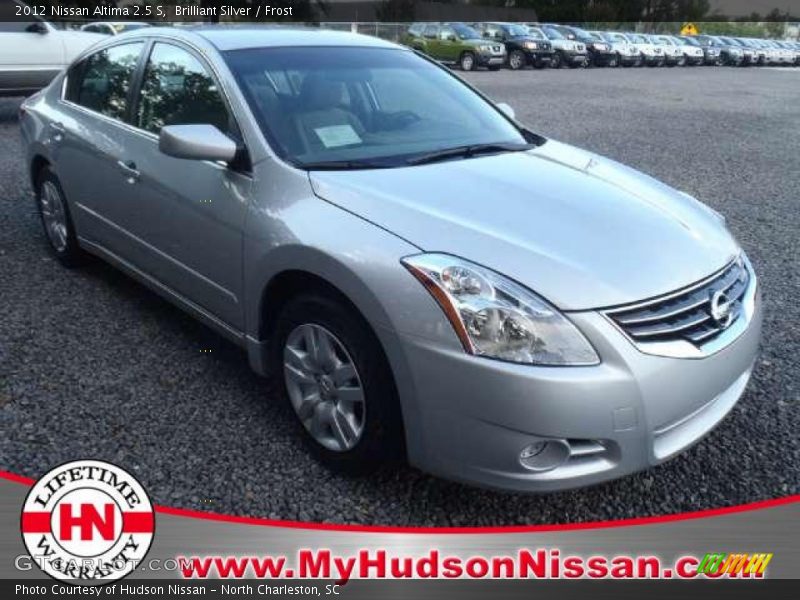 Brilliant Silver / Frost 2012 Nissan Altima 2.5 S