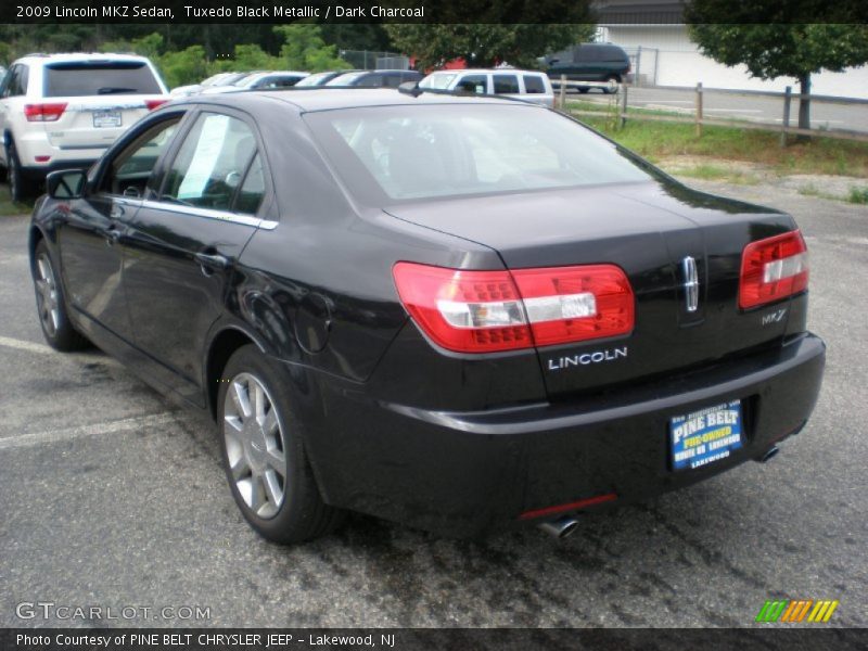 Tuxedo Black Metallic / Dark Charcoal 2009 Lincoln MKZ Sedan