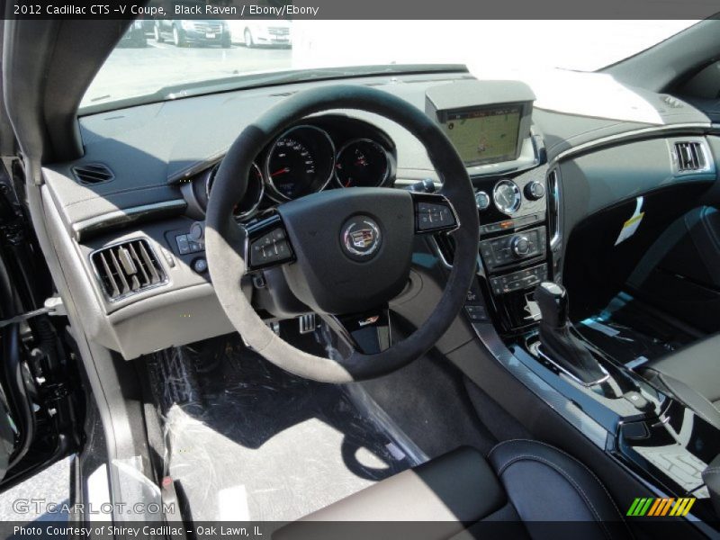 Dashboard of 2012 CTS -V Coupe