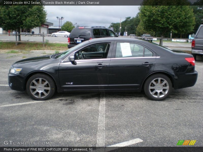 Tuxedo Black Metallic / Dark Charcoal 2009 Lincoln MKZ Sedan