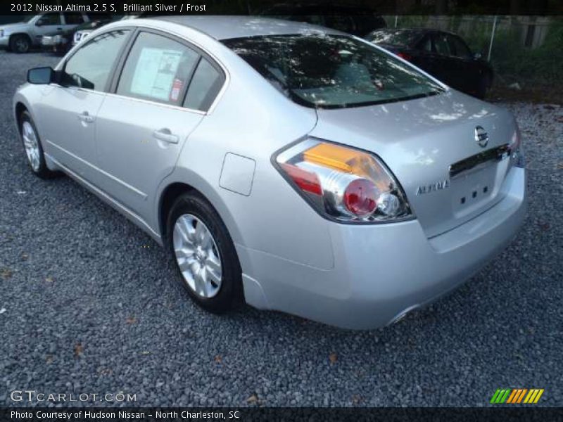 Brilliant Silver / Frost 2012 Nissan Altima 2.5 S