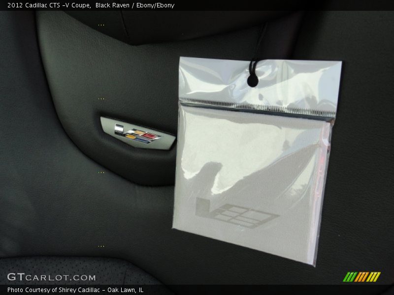 Black Raven / Ebony/Ebony 2012 Cadillac CTS -V Coupe