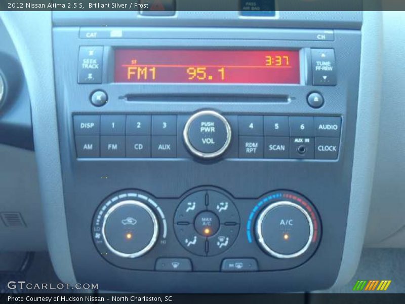 Brilliant Silver / Frost 2012 Nissan Altima 2.5 S