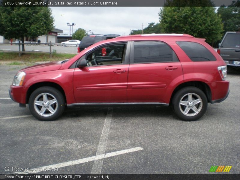 Salsa Red Metallic / Light Cashmere 2005 Chevrolet Equinox LT