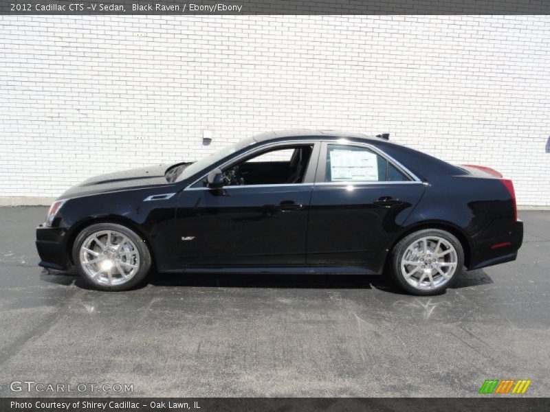  2012 CTS -V Sedan Black Raven