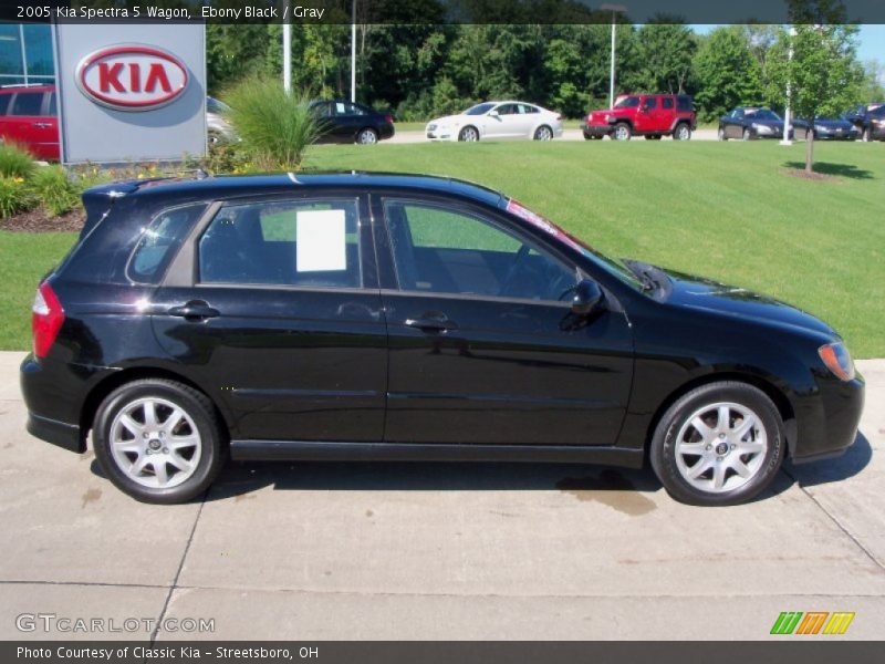  2005 Spectra 5 Wagon Ebony Black
