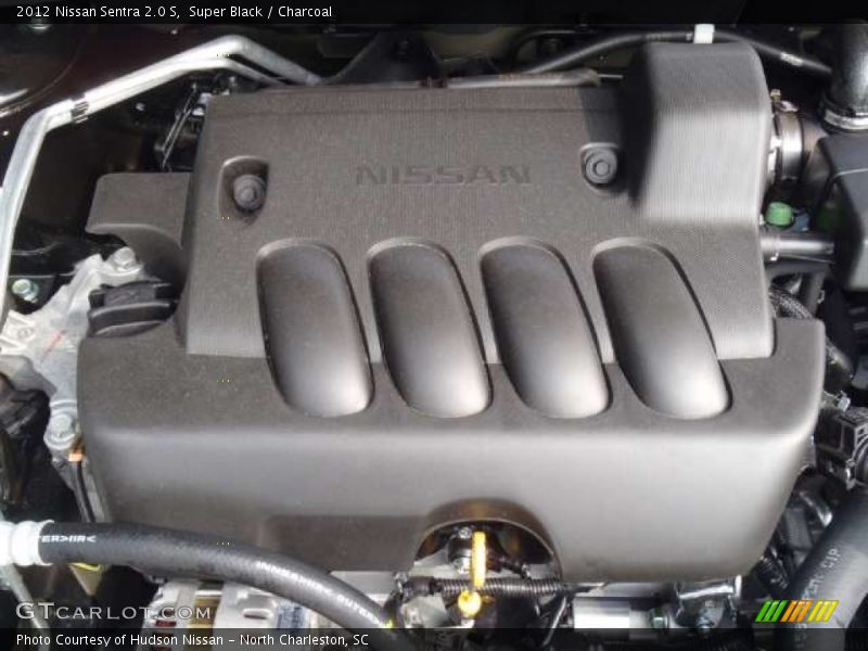 Super Black / Charcoal 2012 Nissan Sentra 2.0 S