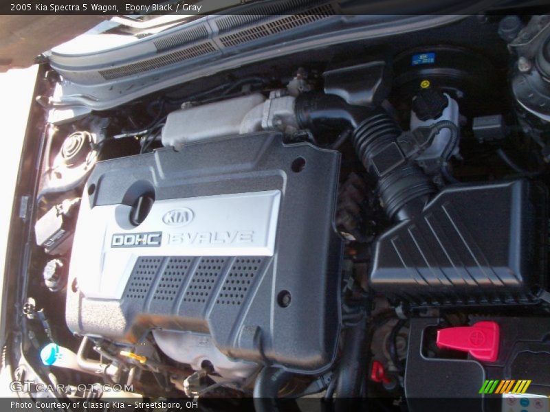  2005 Spectra 5 Wagon Engine - 2.0 Liter DOHC 16 Valve 4 Cylinder