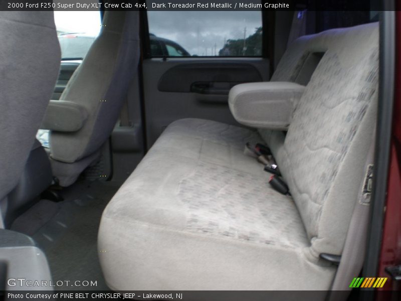 Dark Toreador Red Metallic / Medium Graphite 2000 Ford F250 Super Duty XLT Crew Cab 4x4