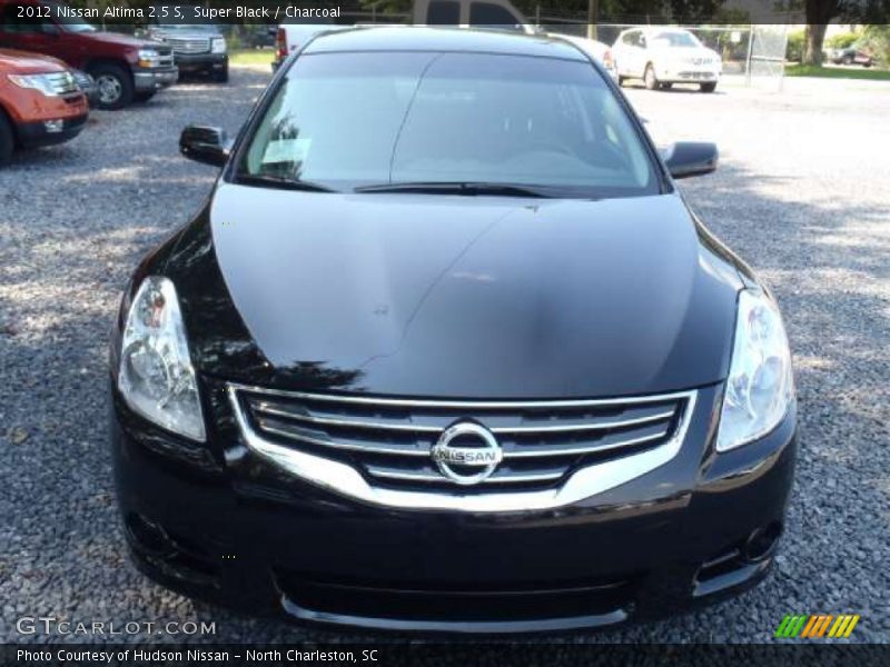 Super Black / Charcoal 2012 Nissan Altima 2.5 S