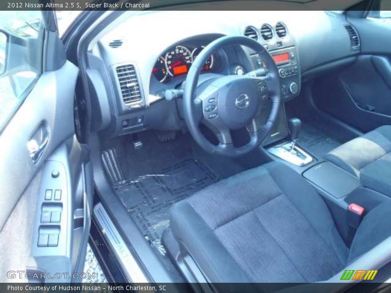 Super Black / Charcoal 2012 Nissan Altima 2.5 S