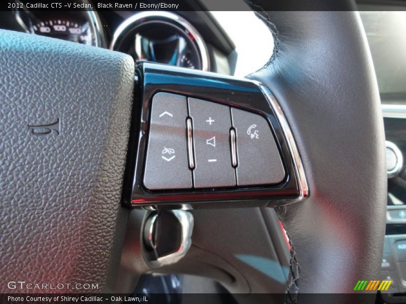 Controls of 2012 CTS -V Sedan