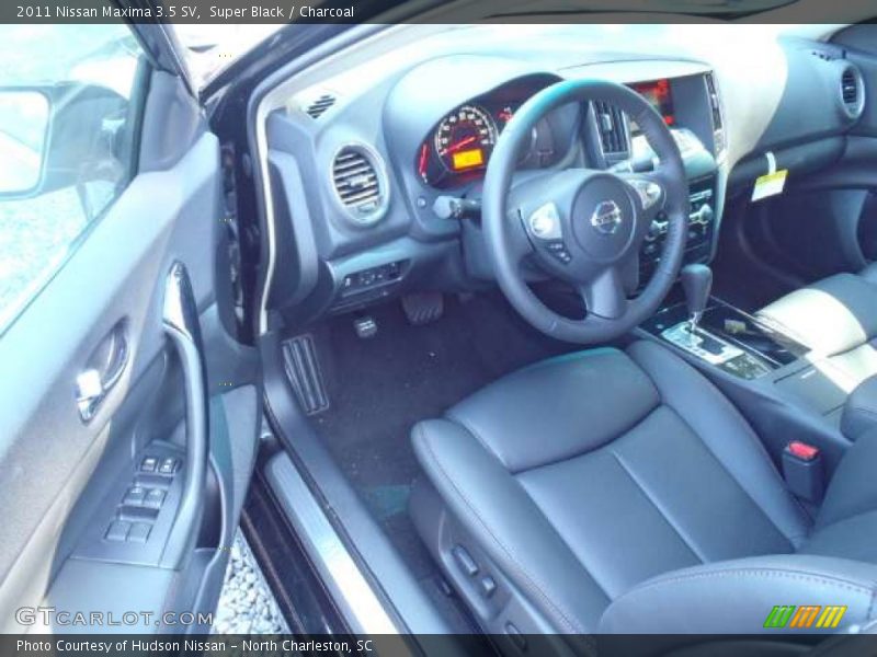 Super Black / Charcoal 2011 Nissan Maxima 3.5 SV