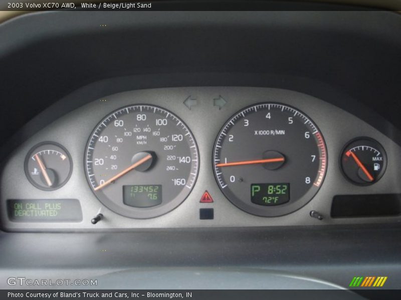  2003 XC70 AWD AWD Gauges