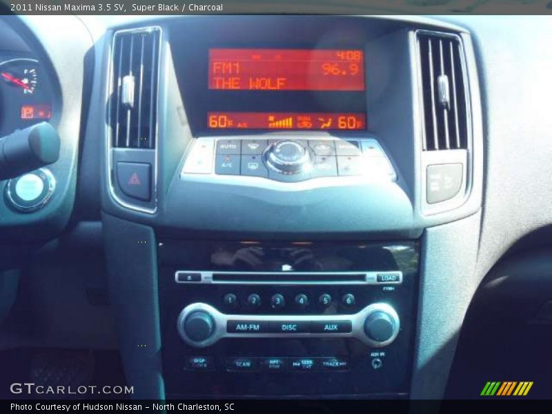 Super Black / Charcoal 2011 Nissan Maxima 3.5 SV