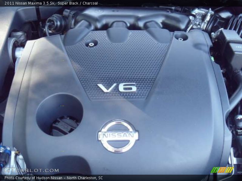 Super Black / Charcoal 2011 Nissan Maxima 3.5 SV