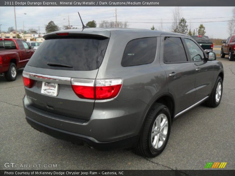 Mineral Gray Metallic / Dark Graystone/Medium Graystone 2011 Dodge Durango Express