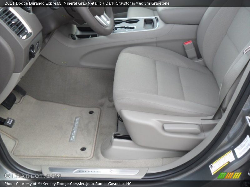 Mineral Gray Metallic / Dark Graystone/Medium Graystone 2011 Dodge Durango Express
