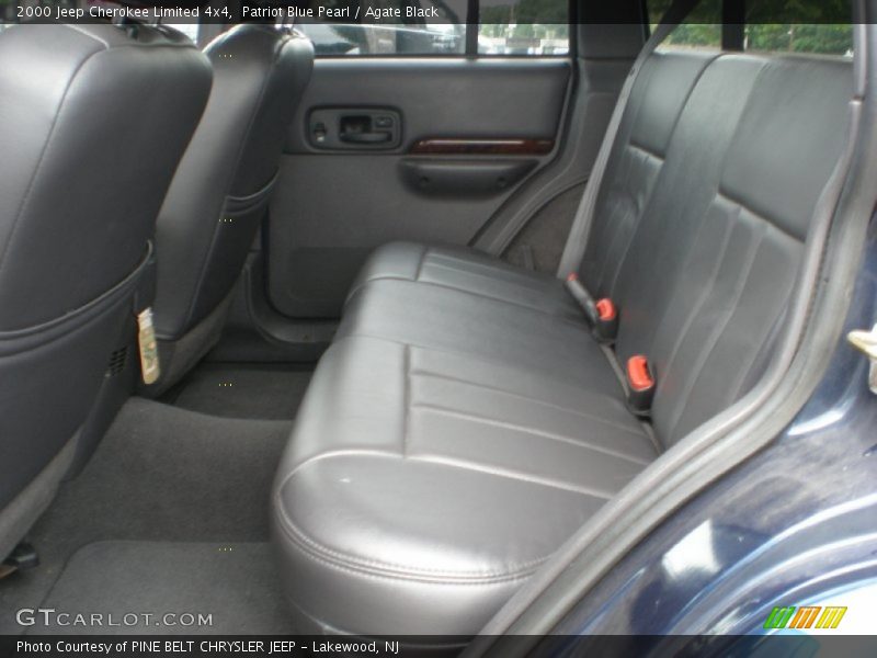 Patriot Blue Pearl / Agate Black 2000 Jeep Cherokee Limited 4x4