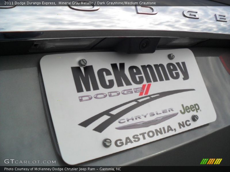 Mineral Gray Metallic / Dark Graystone/Medium Graystone 2011 Dodge Durango Express