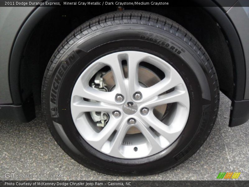 Mineral Gray Metallic / Dark Graystone/Medium Graystone 2011 Dodge Durango Express