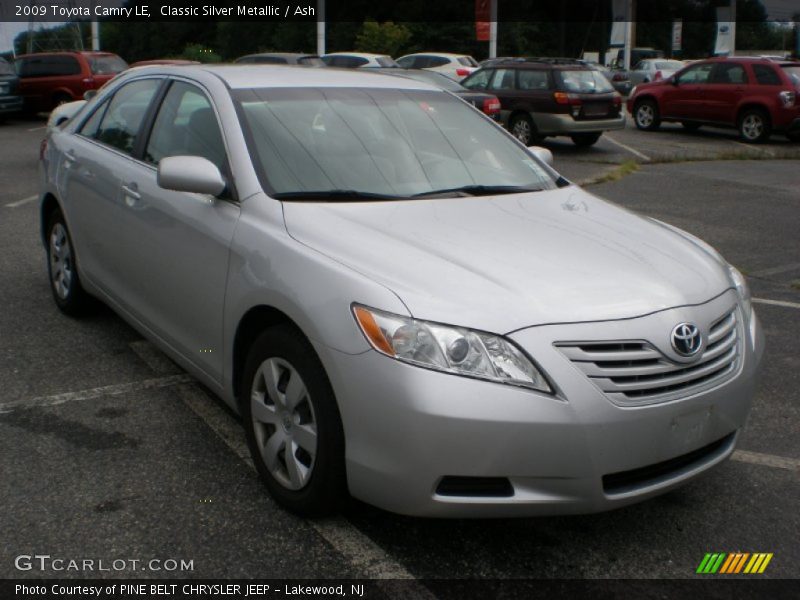Classic Silver Metallic / Ash 2009 Toyota Camry LE