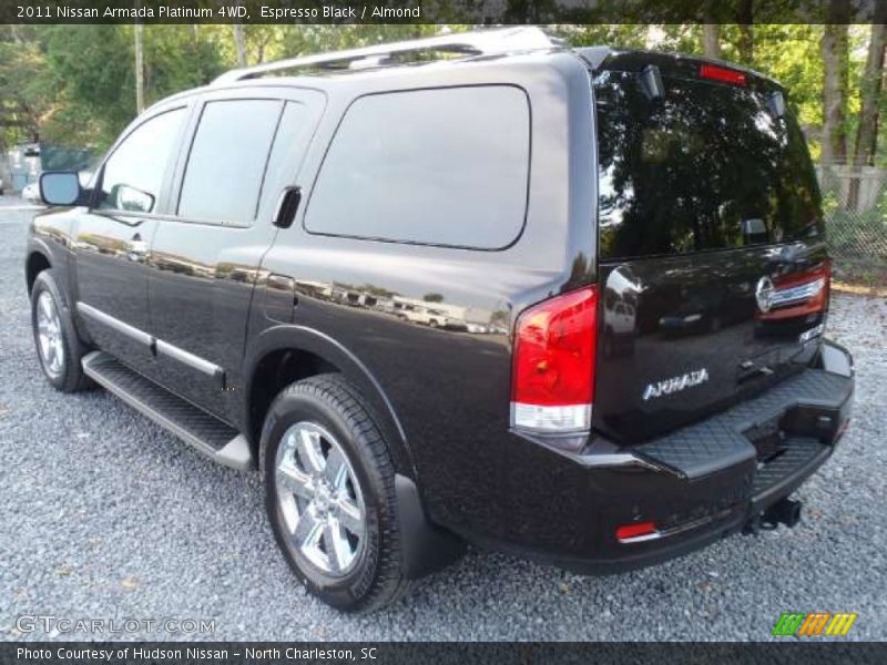 Espresso Black / Almond 2011 Nissan Armada Platinum 4WD