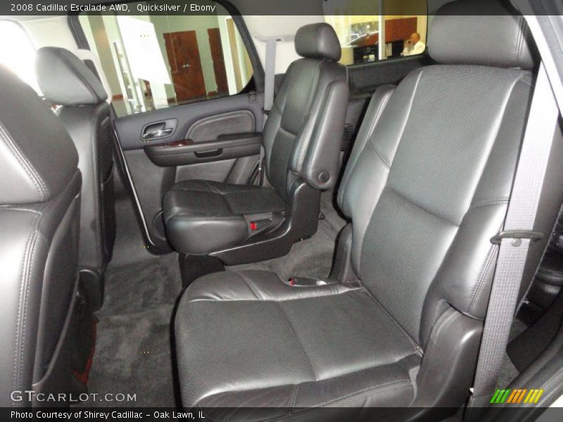 Quicksilver / Ebony 2008 Cadillac Escalade AWD