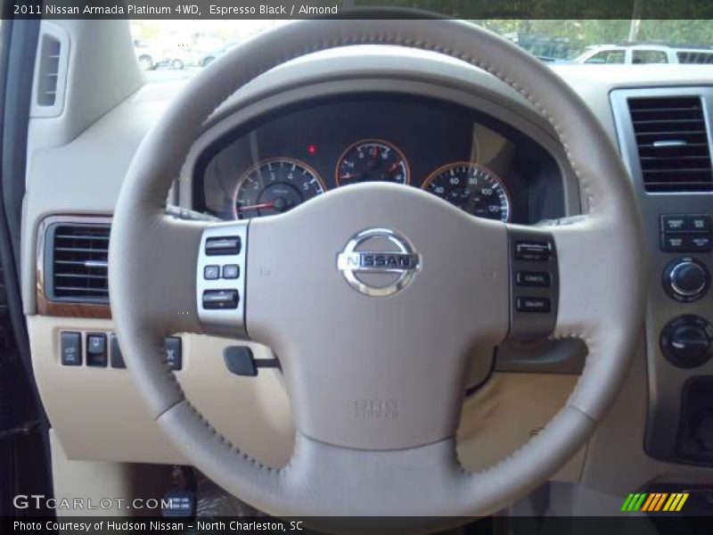  2011 Armada Platinum 4WD Steering Wheel