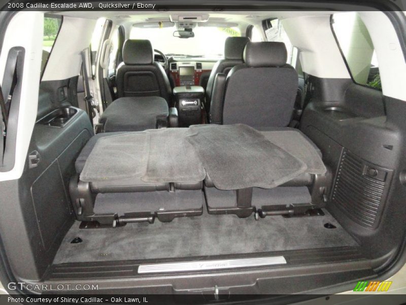 Quicksilver / Ebony 2008 Cadillac Escalade AWD