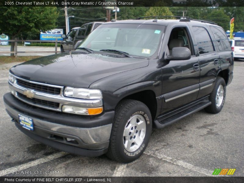 Dark Gray Metallic / Gray/Dark Charcoal 2005 Chevrolet Tahoe LT 4x4