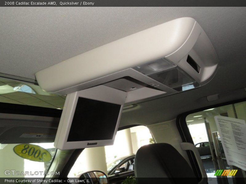 Quicksilver / Ebony 2008 Cadillac Escalade AWD