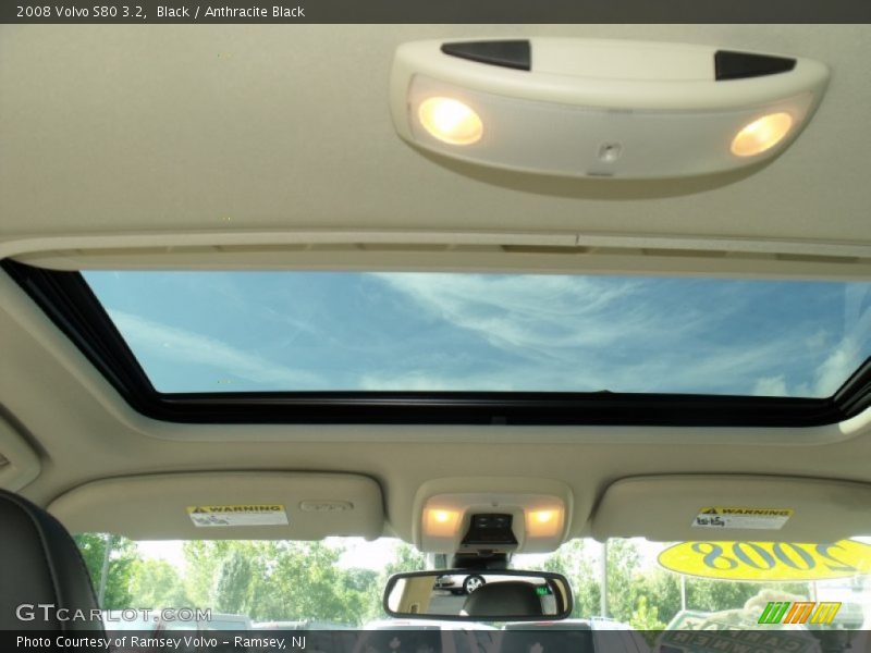 Black / Anthracite Black 2008 Volvo S80 3.2