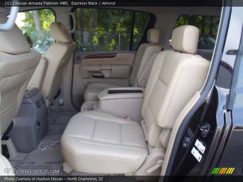  2011 Armada Platinum 4WD Almond Interior